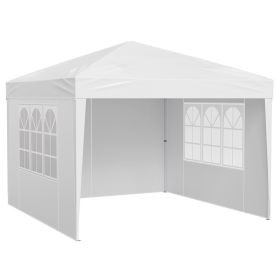 Pop Up Canopy Tent 10' x 10' Sun Shelter Outdoor Gazebo with Sidewalls